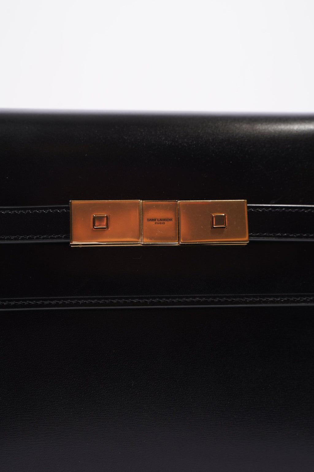 Saint Laurent Womens Manhattan Small Bag Black