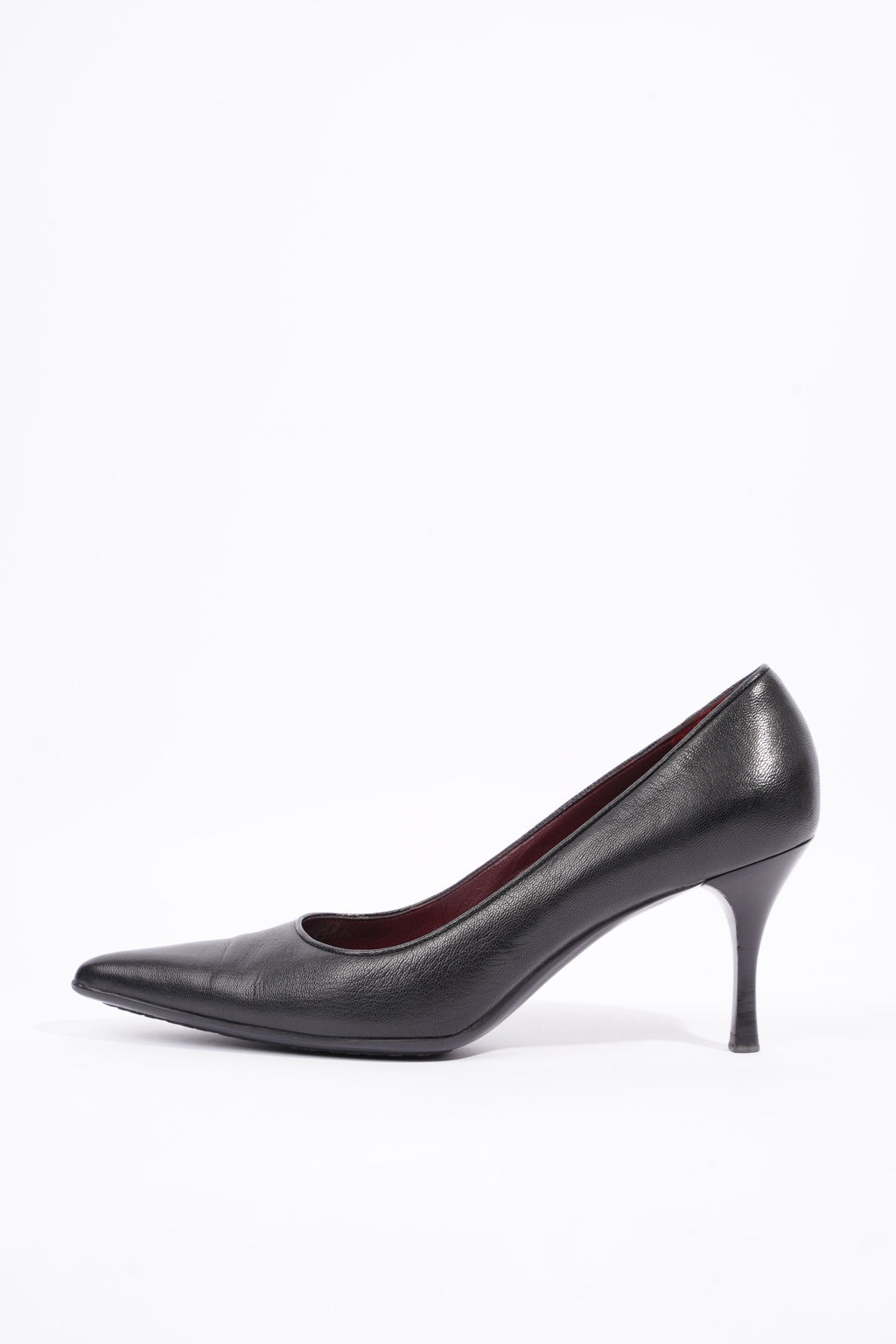 Gucci Womens Leather Pumps Black EU 40.5 / UK 7.5