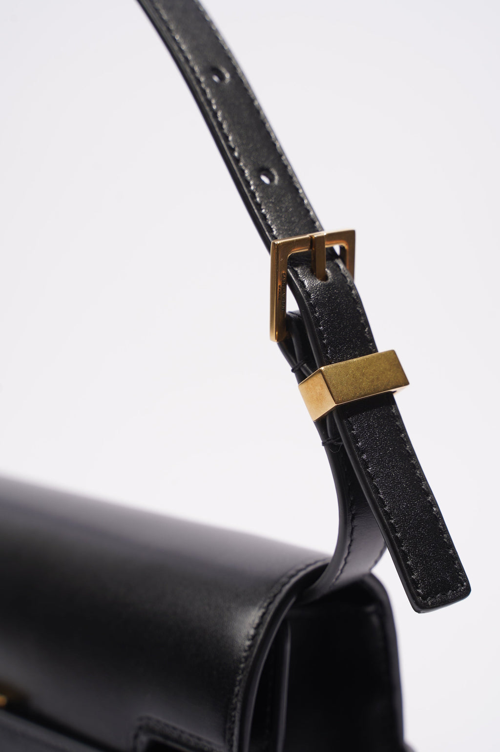 Saint Laurent Womens Manhattan Small Bag Black