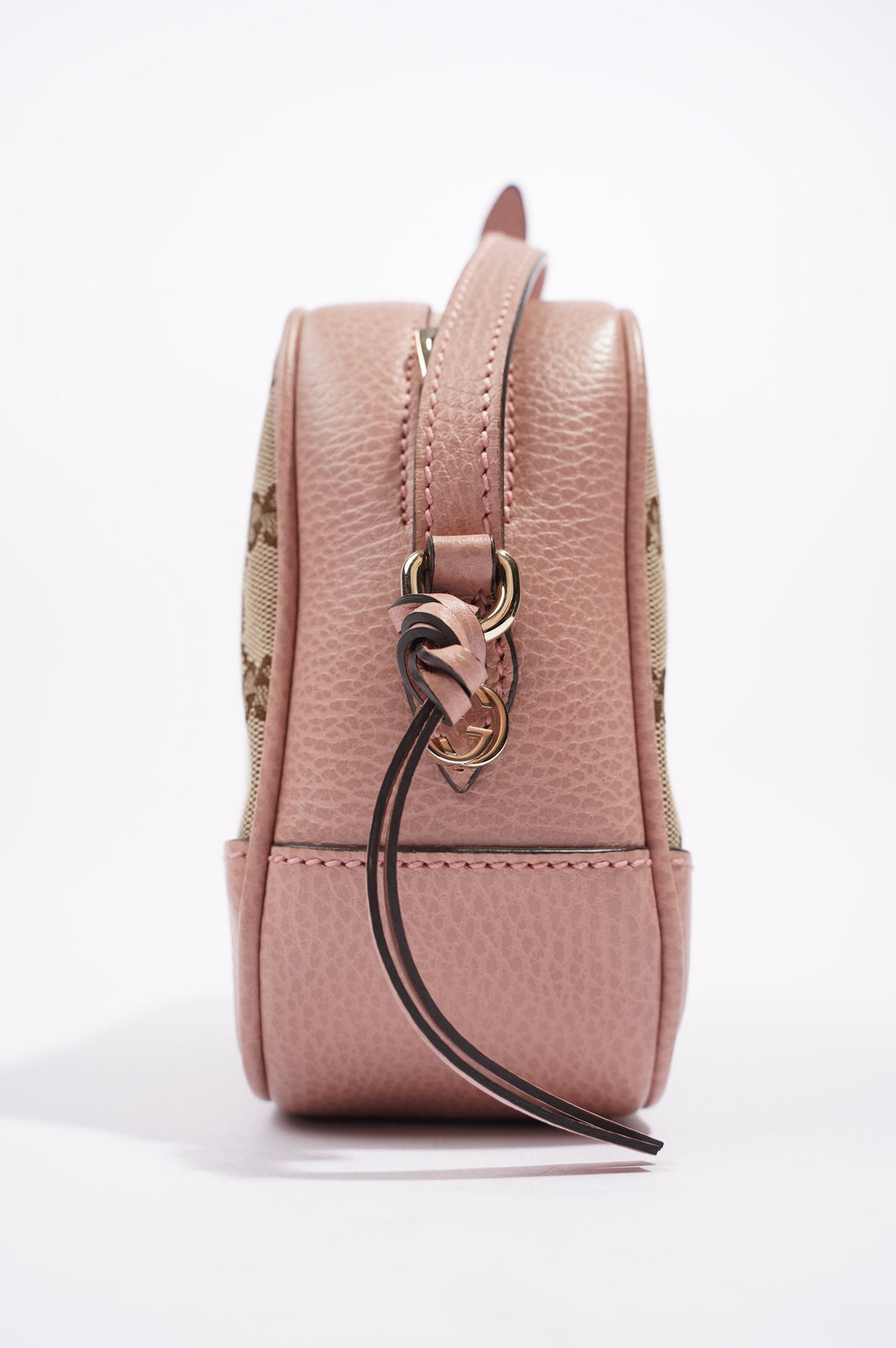 Gucci Womens Bree Supreme Pink Mini