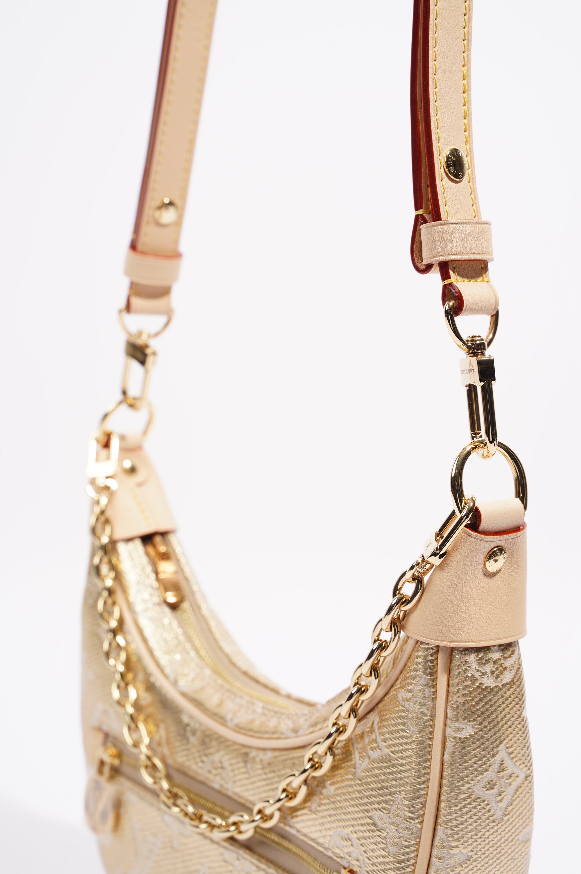 Louis Vuitton Womens Loop Bag Monogram Canvas PM