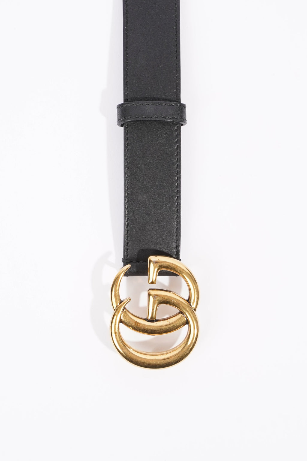 Gucci Womens GG Marmont Belt Black 85cm - 34"