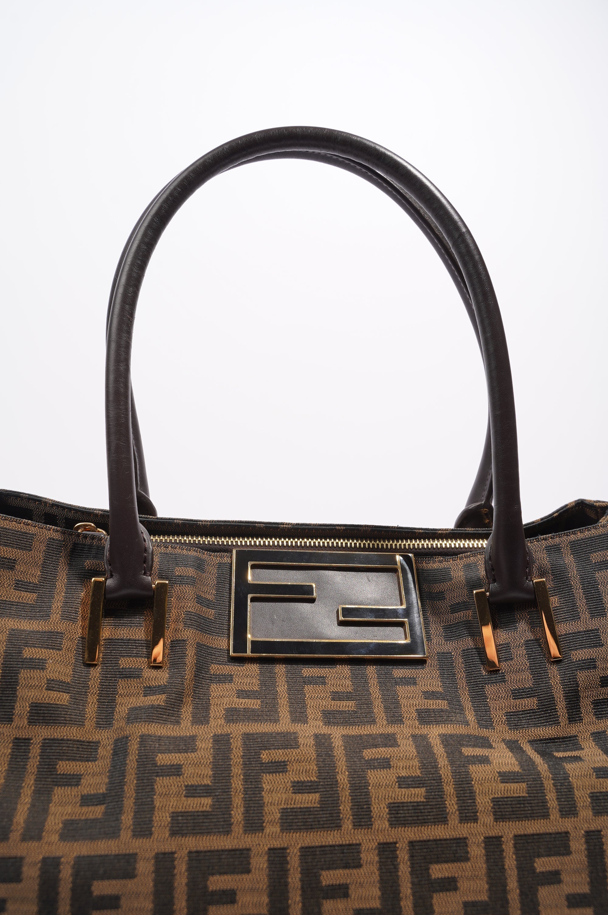 Fendi Womens Mia Zucca Large