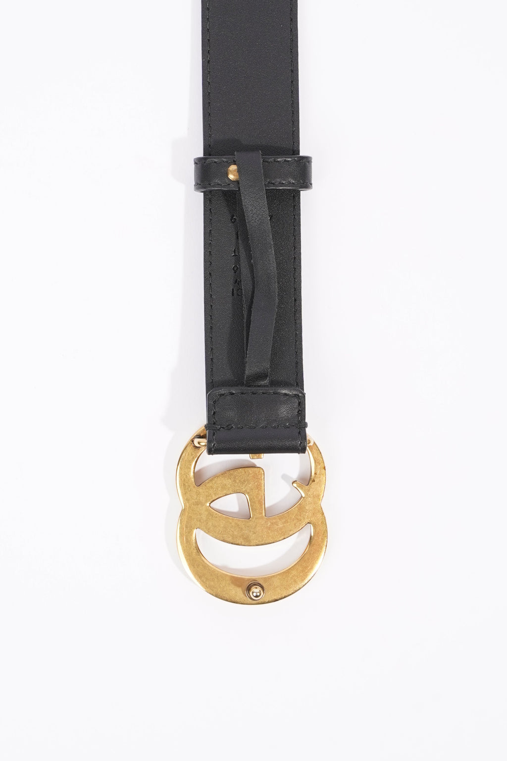 Gucci Womens GG Marmont Belt Black 85cm - 34"