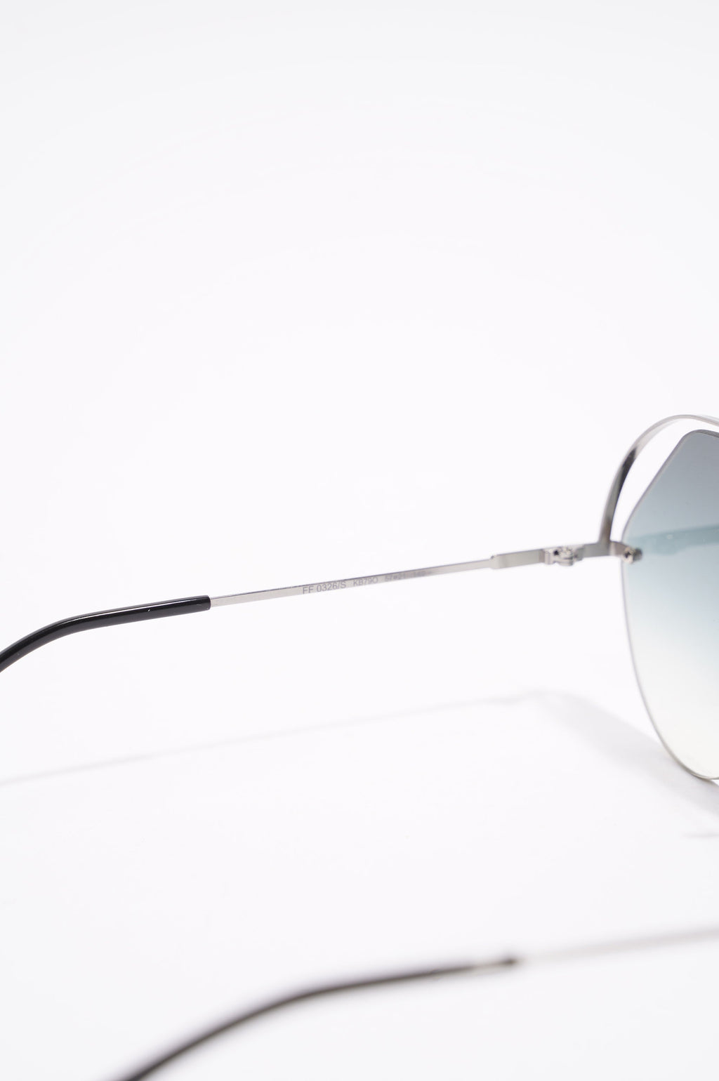 Fendi Womens FF0326 S Sunglasses Silver 140