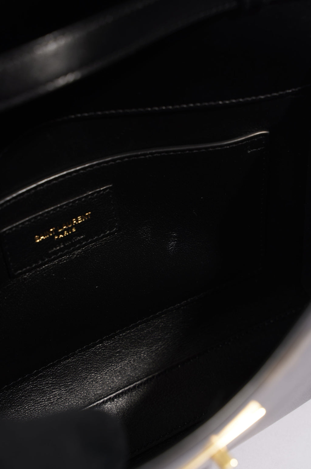 Saint Laurent Womens Manhattan Small Bag Black