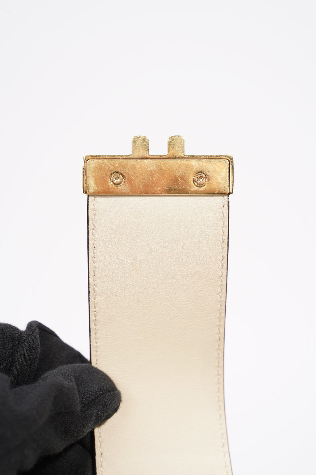 Gucci Womens Padlock Bag Supreme / White Medium