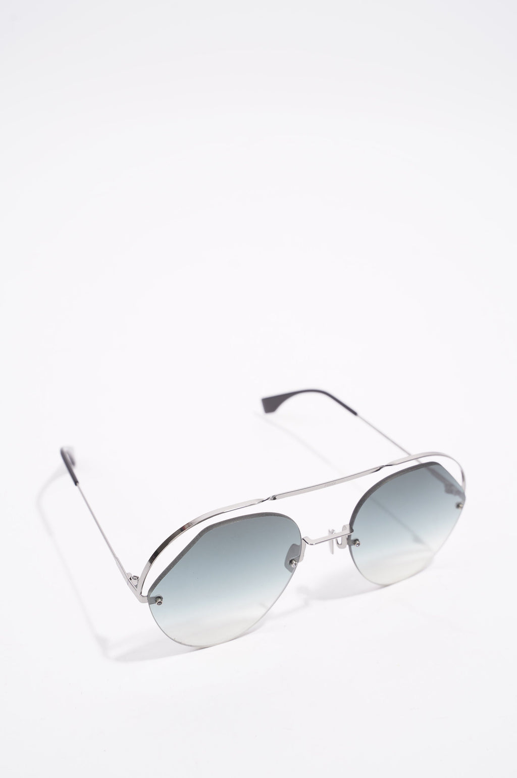 Fendi Womens FF0326 S Sunglasses Silver 140
