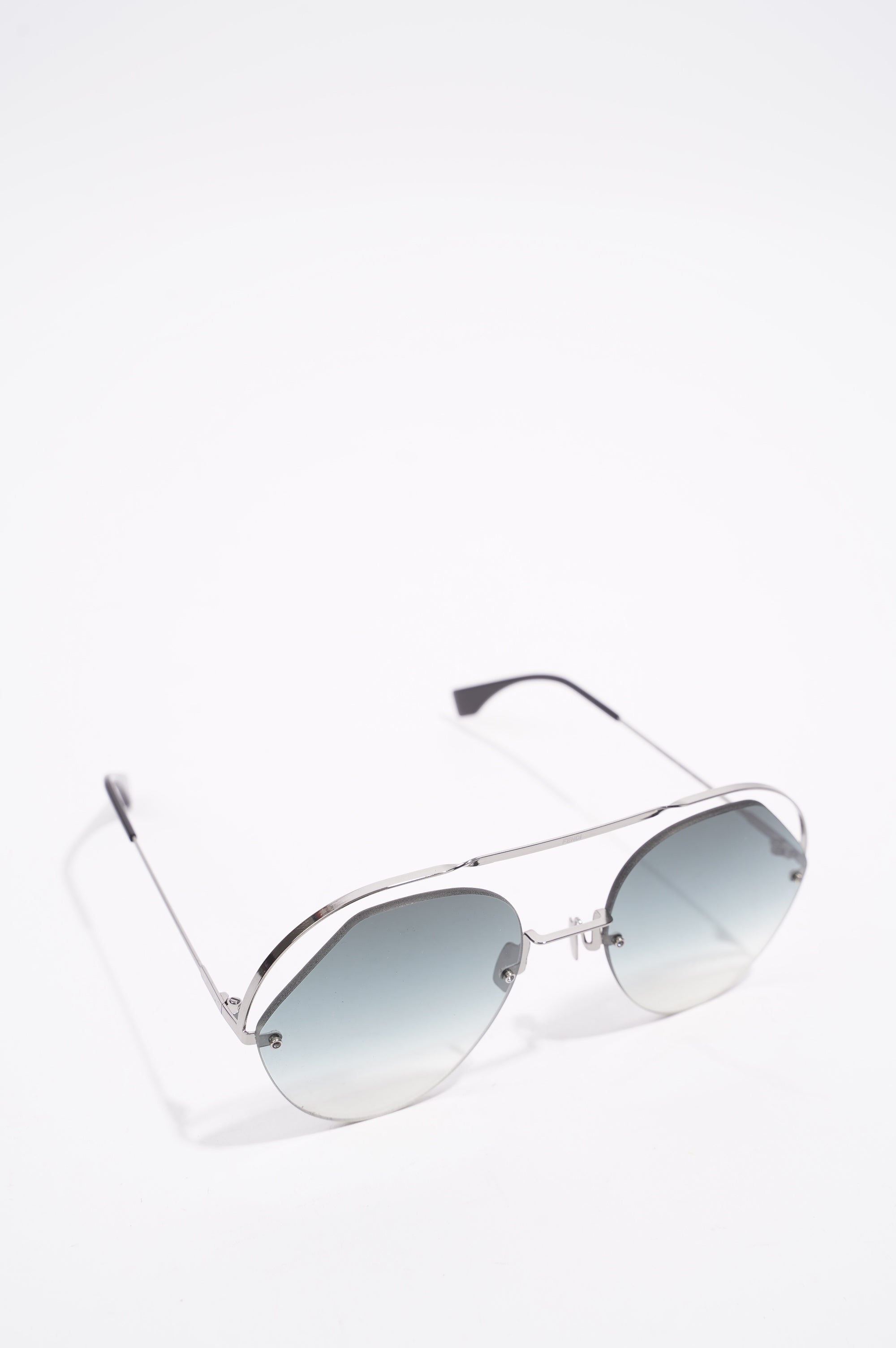 Fendi Womens FF0326 S Sunglasses Silver 140
