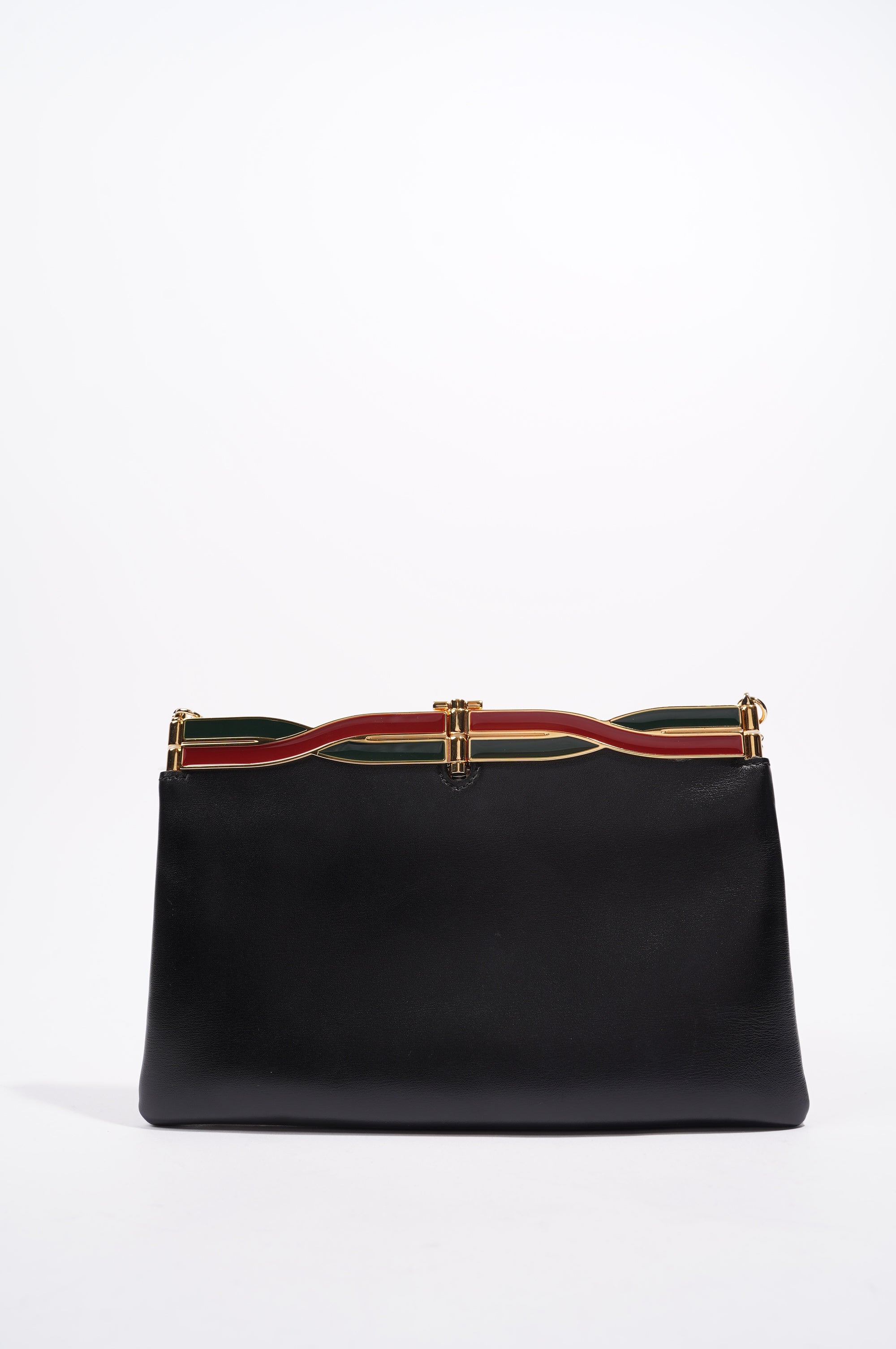 Gucci Womens Broadway Evening Bag Black