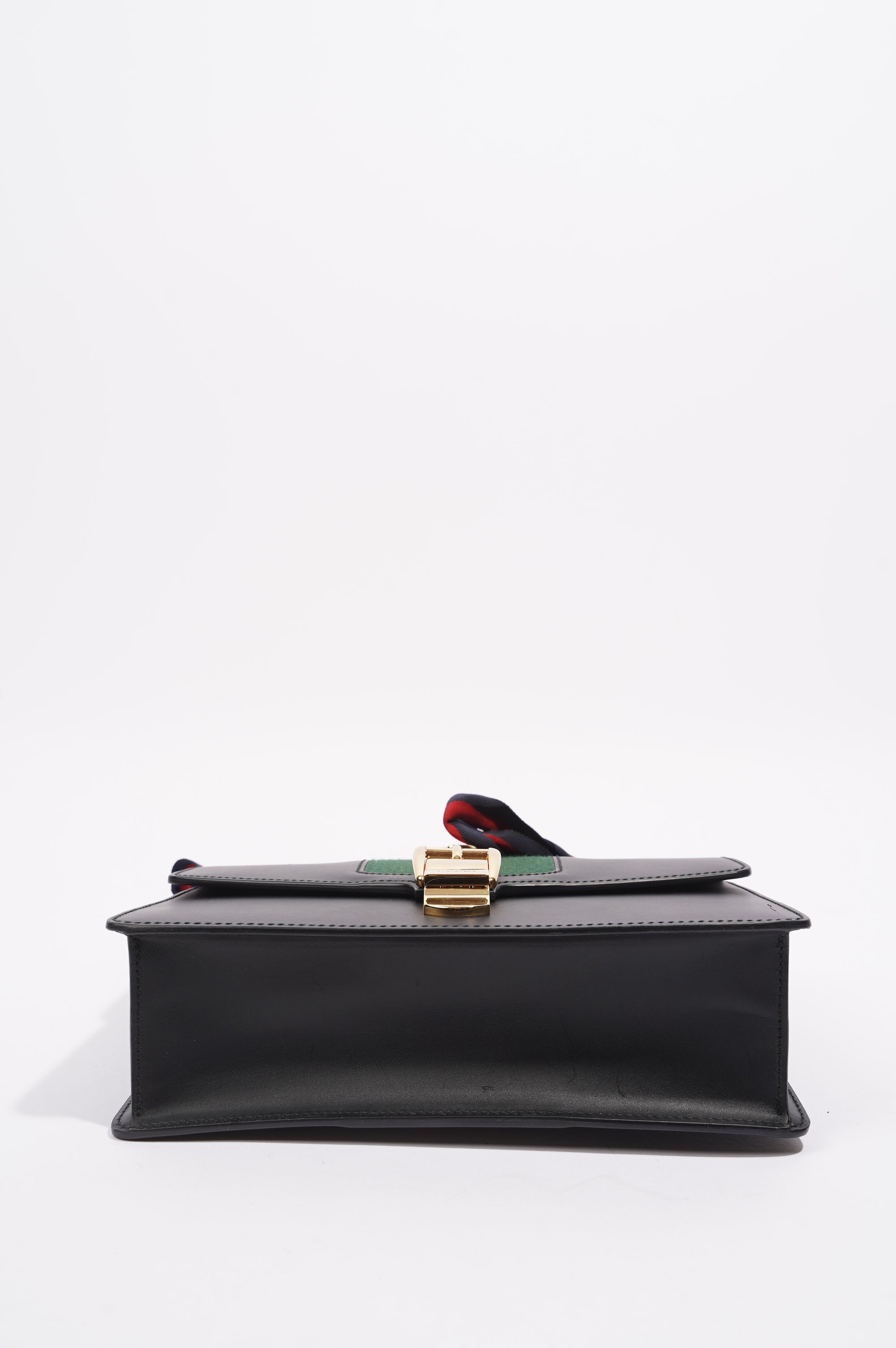Gucci Womens Sylvie Black / Green / Red Medium