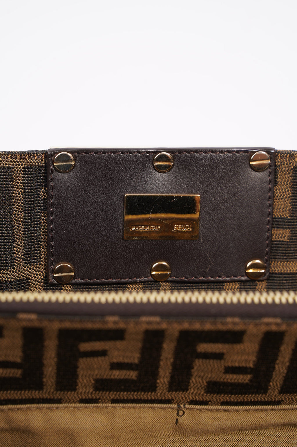 Fendi Womens Mia Zucca Large