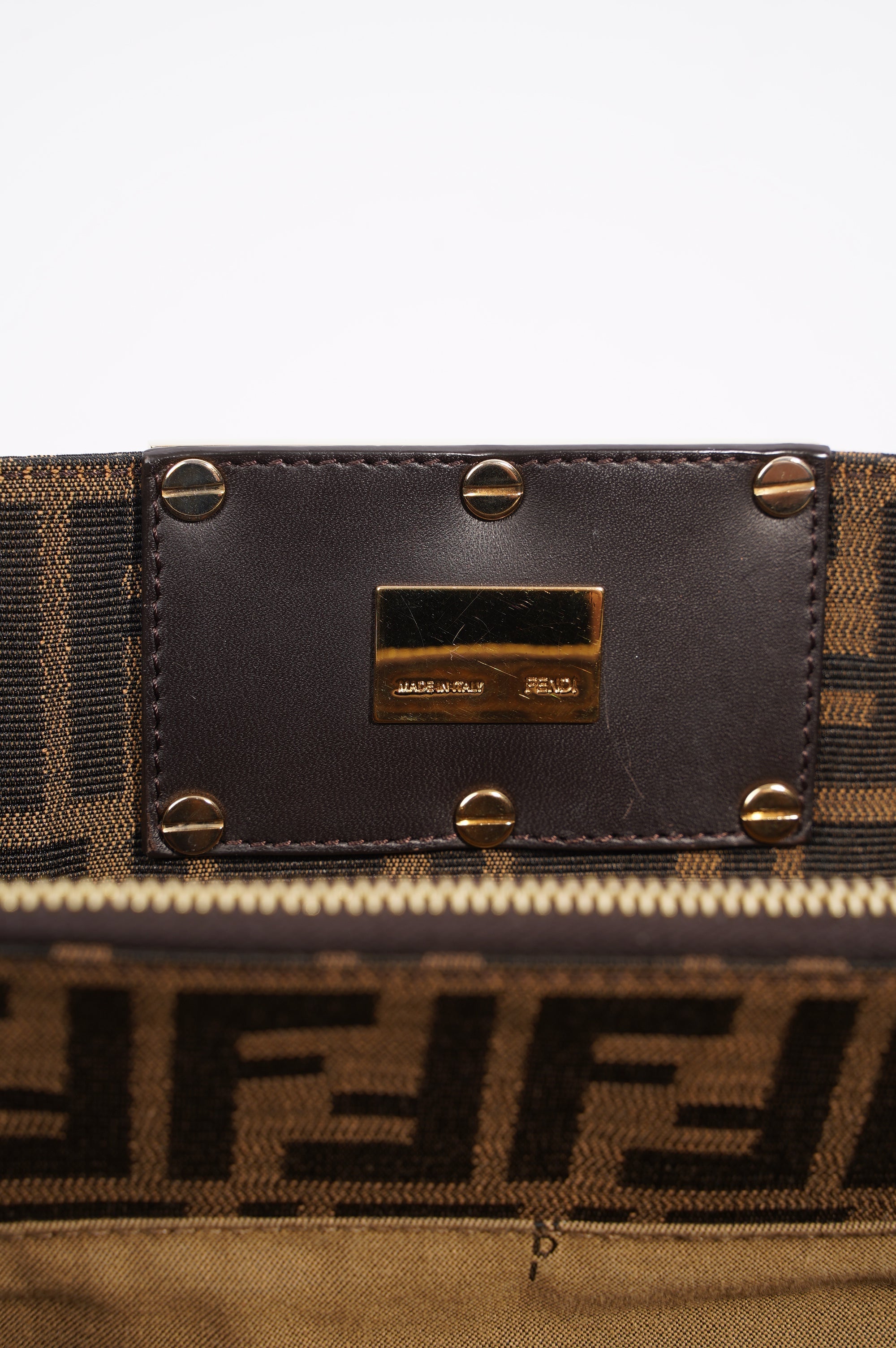 Fendi Womens Mia Zucca Large