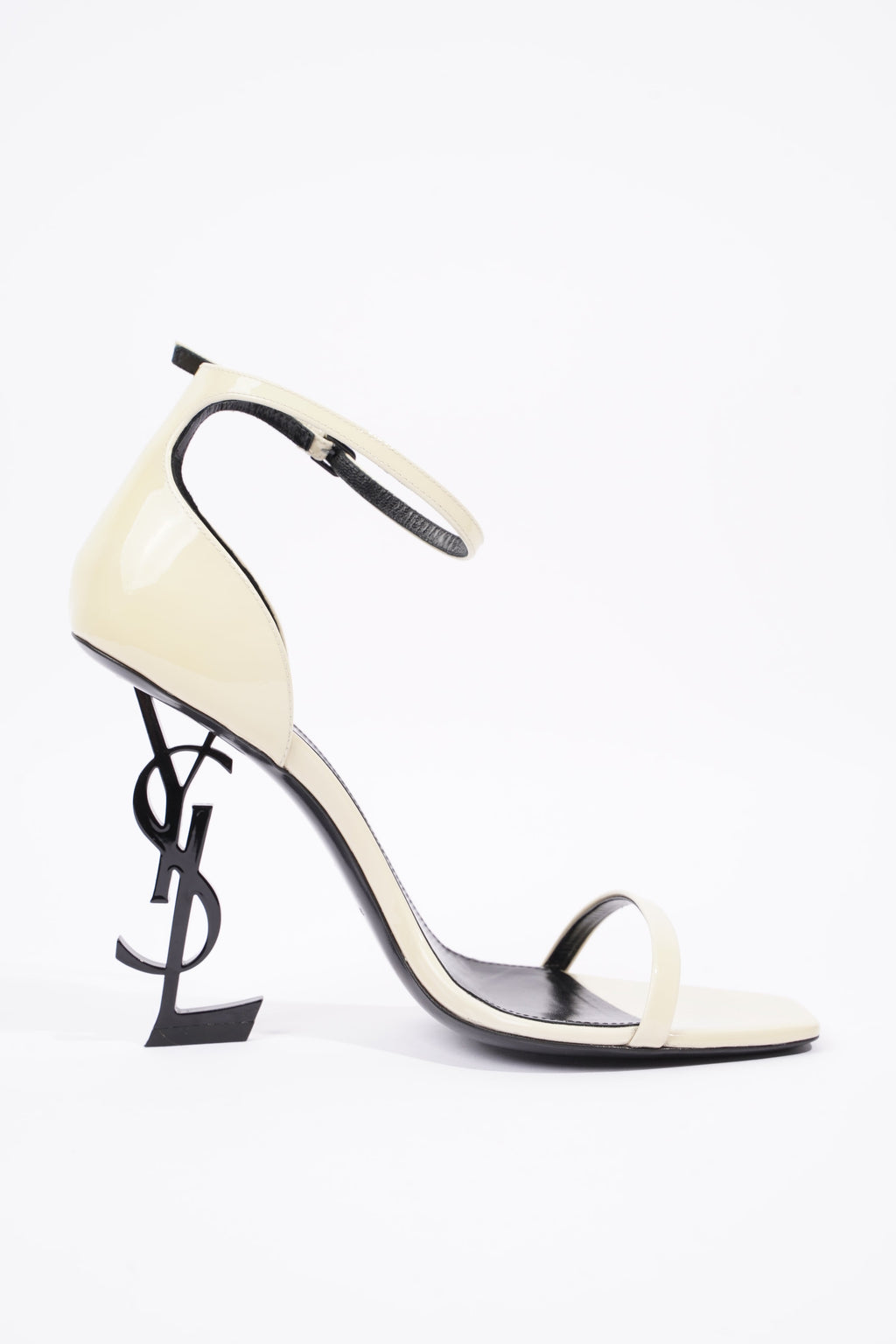 Saint Laurent Womens Opyum 110 Patent Cream EU 39 / UK 6