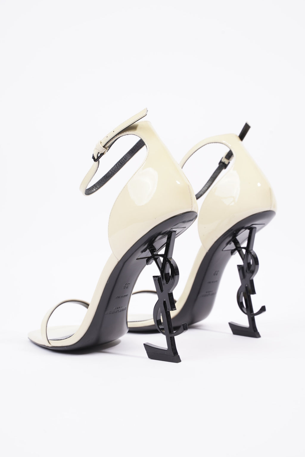 Saint Laurent Womens Opyum 110 Patent Cream EU 39 / UK 6