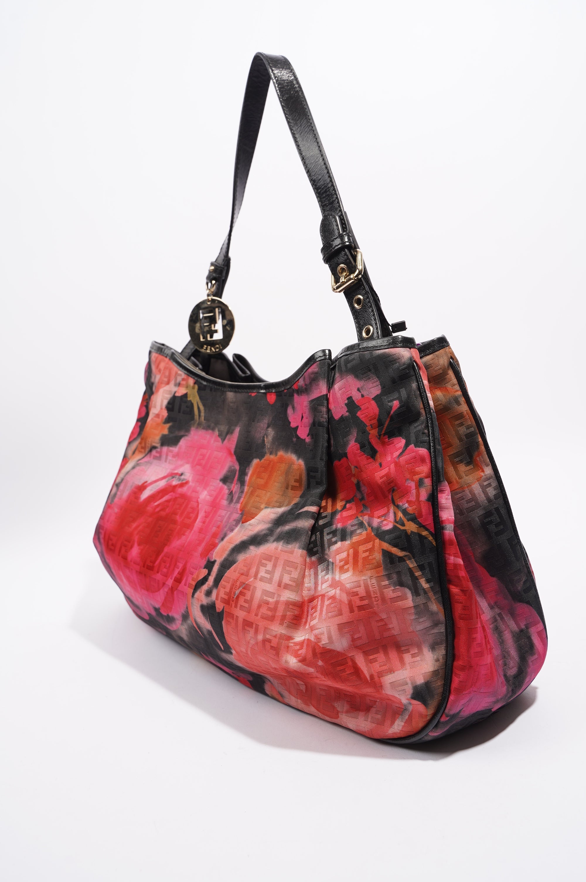 Fendi Womens Hobo Bag Multicolour