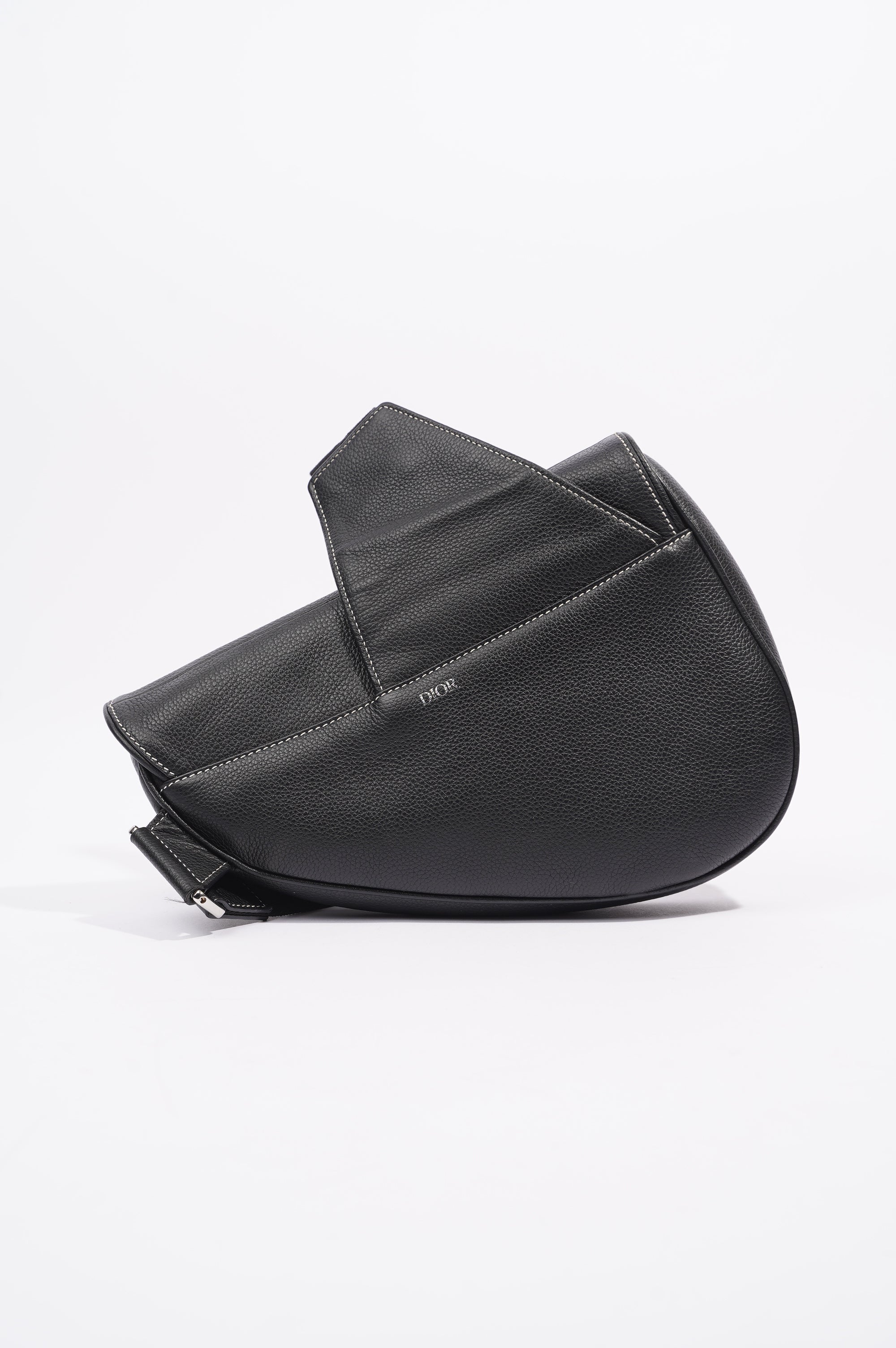 Christian Dior x Shawn Stussy Mens Saddle Bag Black / White