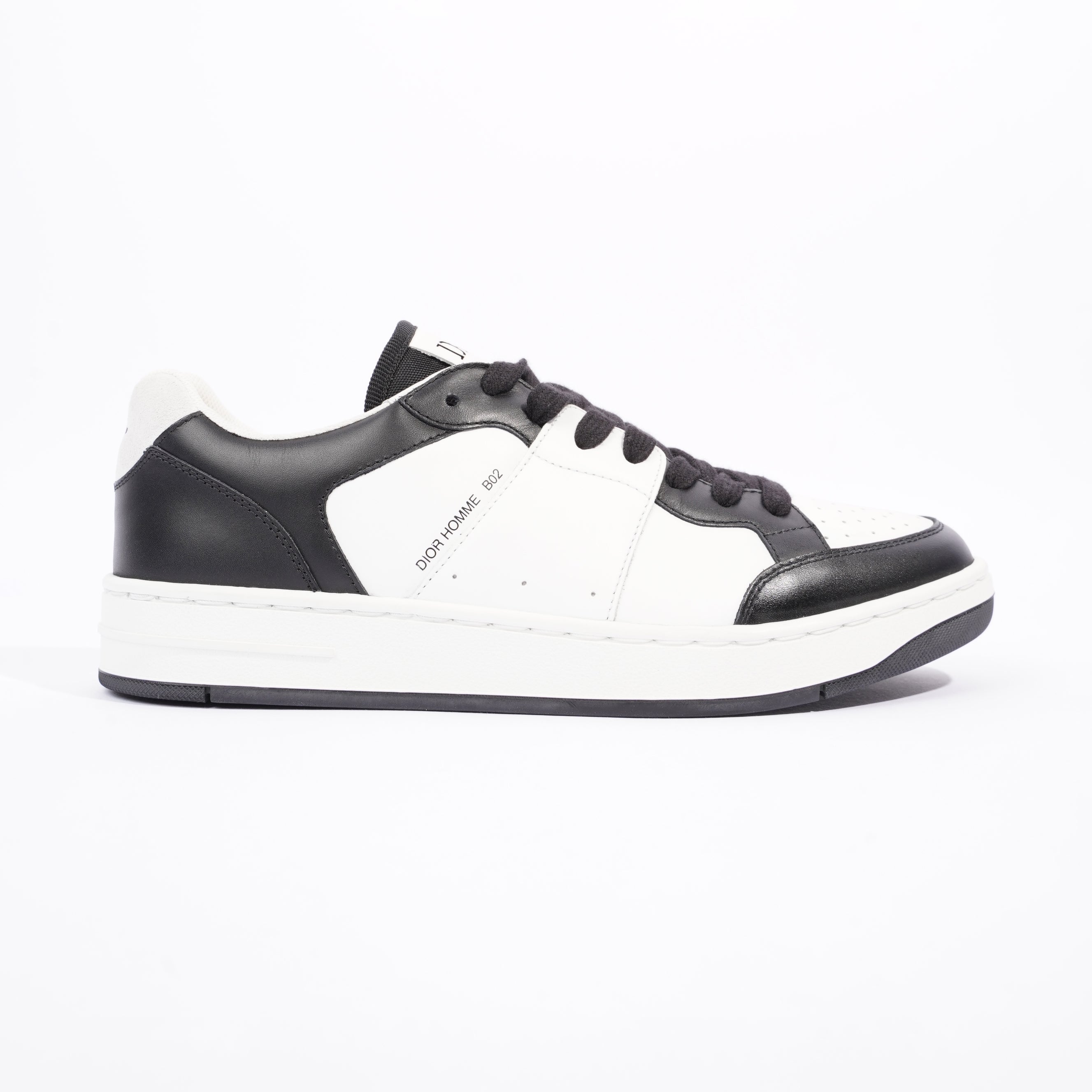 Christian Dior Mens Homme BO2 Black / White EU 39 / UK 5