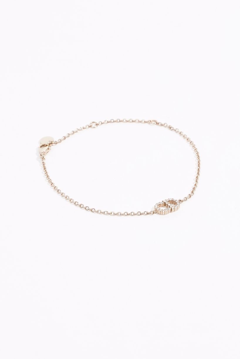 Christian Dior Womens Clair D Lune Bracelet Brass