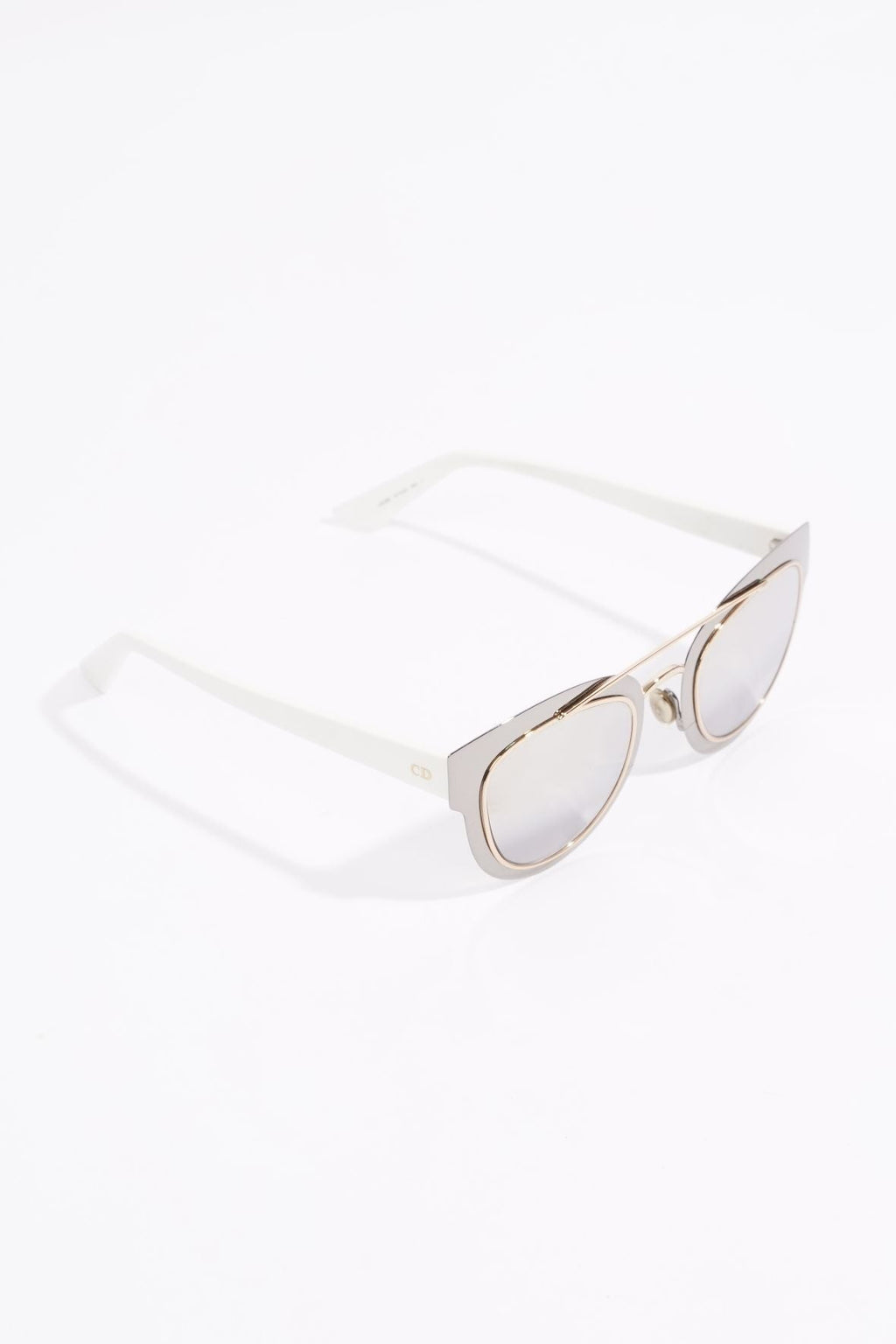 Christian Dior Womens LMJ 96 Sunglasses Grey / White 145