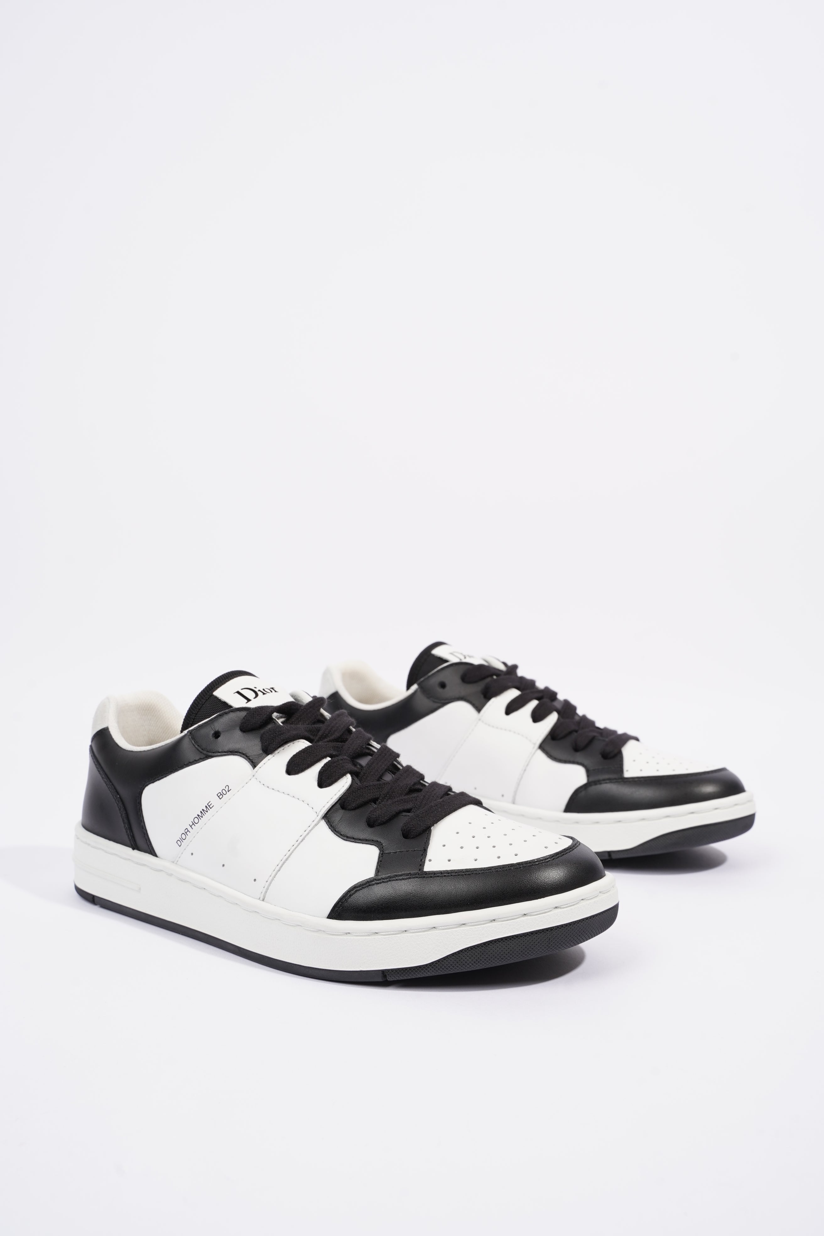 Christian Dior Mens Homme BO2 Black / White EU 39 / UK 5