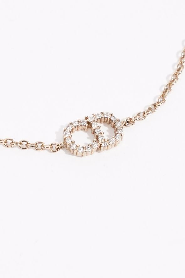 Christian Dior Womens Clair D Lune Bracelet Brass