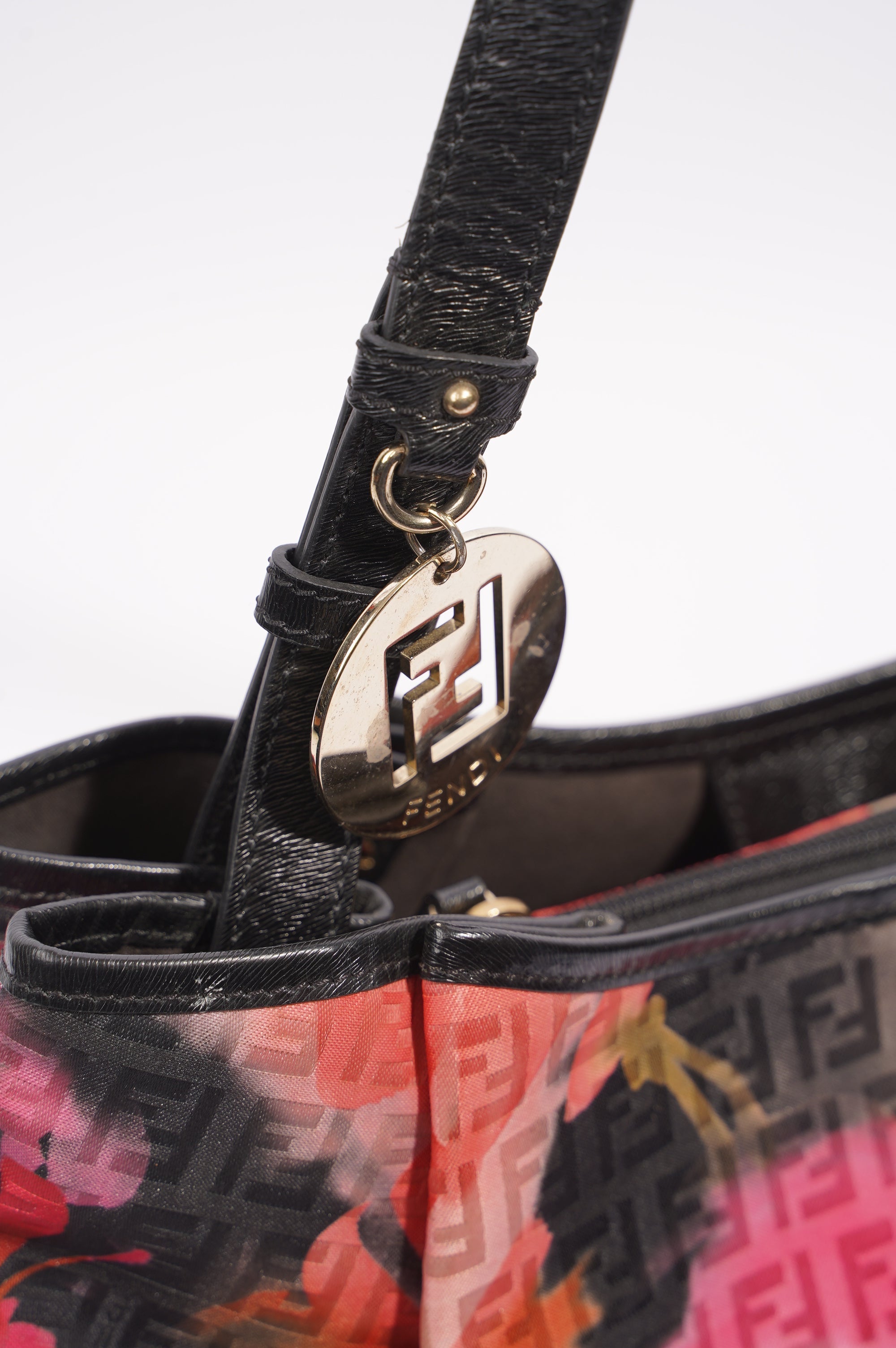 Fendi Womens Hobo Bag Multicolour