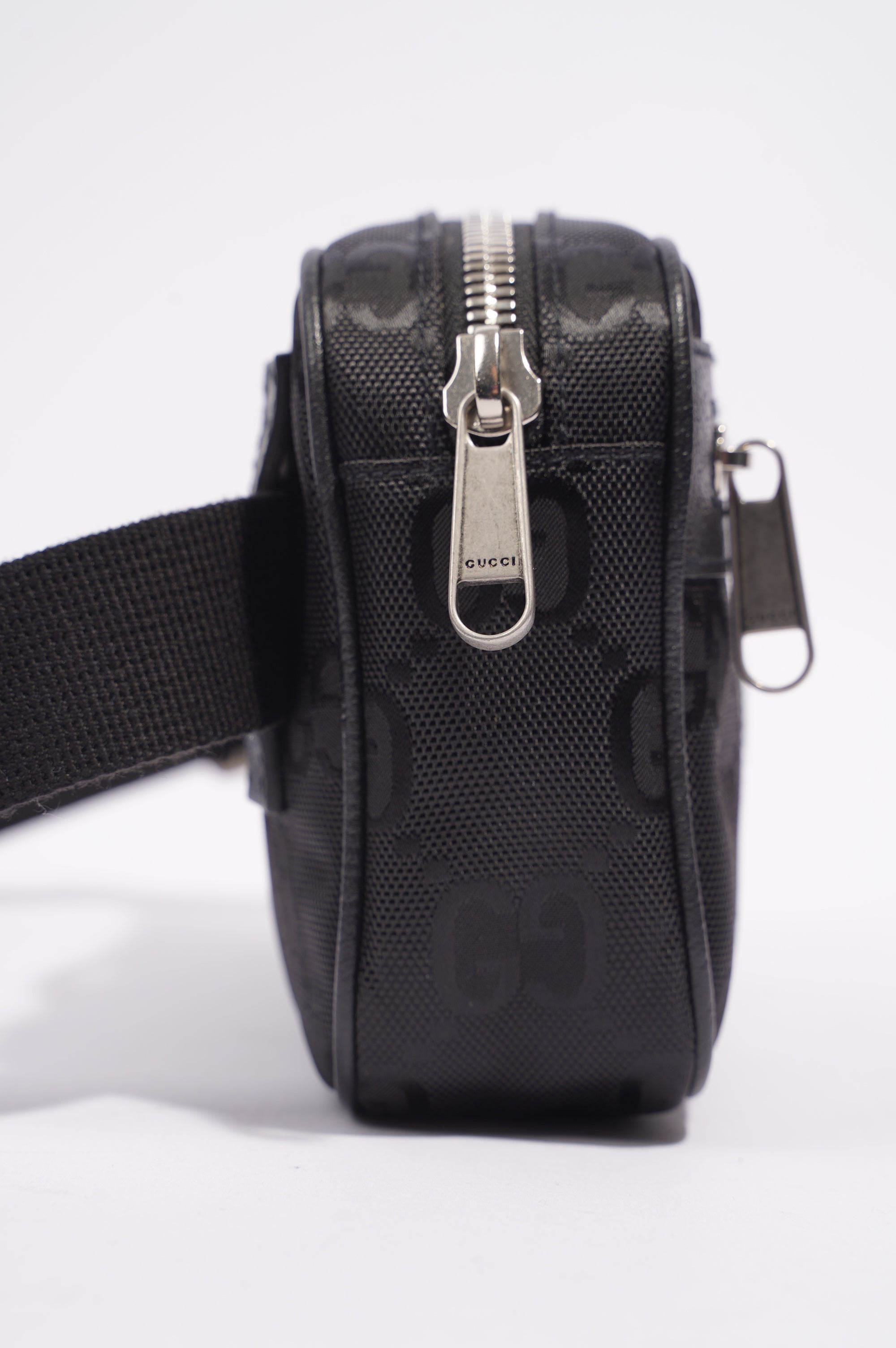 Gucci Mens Off The Grid Belt Bag Black