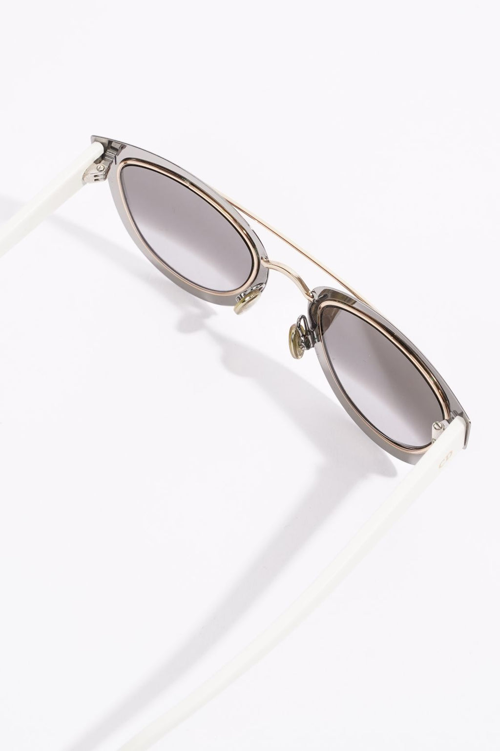 Christian Dior Womens LMJ 96 Sunglasses Grey / White 145