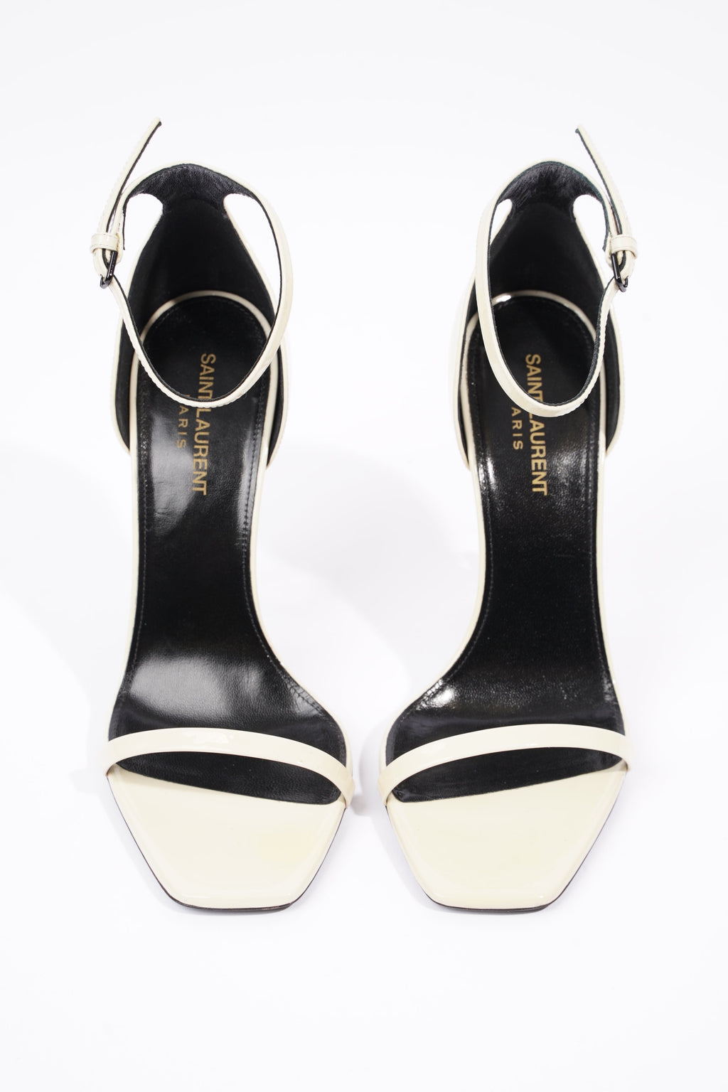 Saint Laurent Womens Opyum 110 Patent Cream EU 39 / UK 6