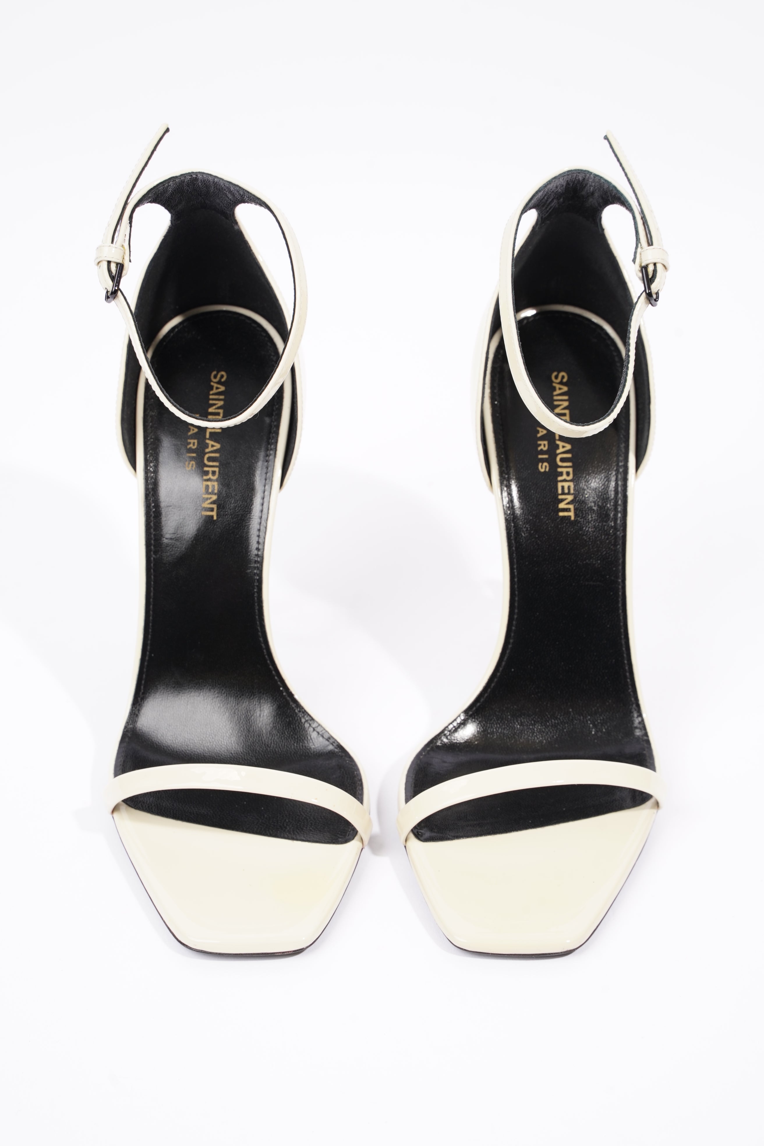 Saint Laurent Womens Opyum 110 Patent Cream EU 39 / UK 6