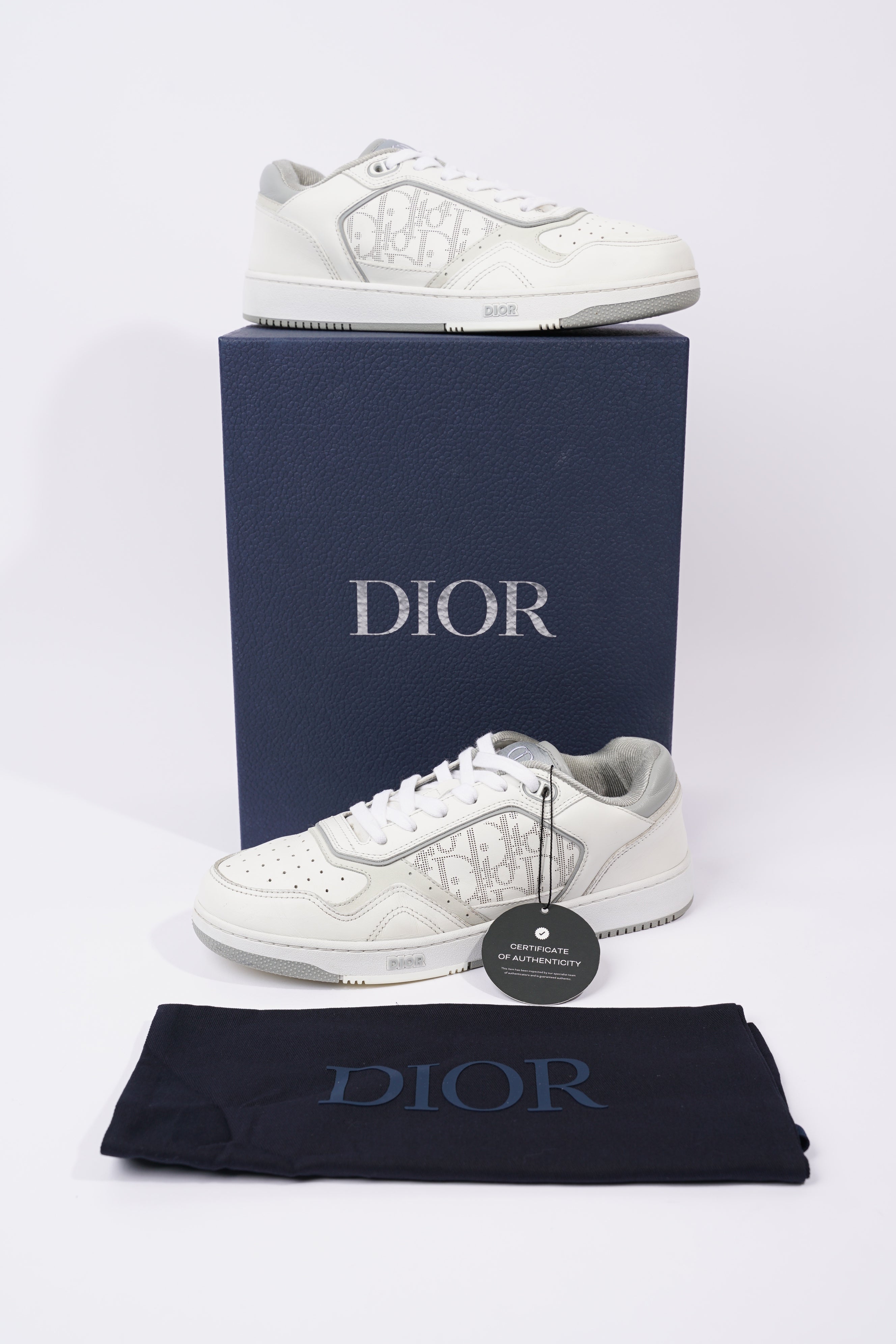 Christian Dior Mens B27 White EU 41 / UK 7