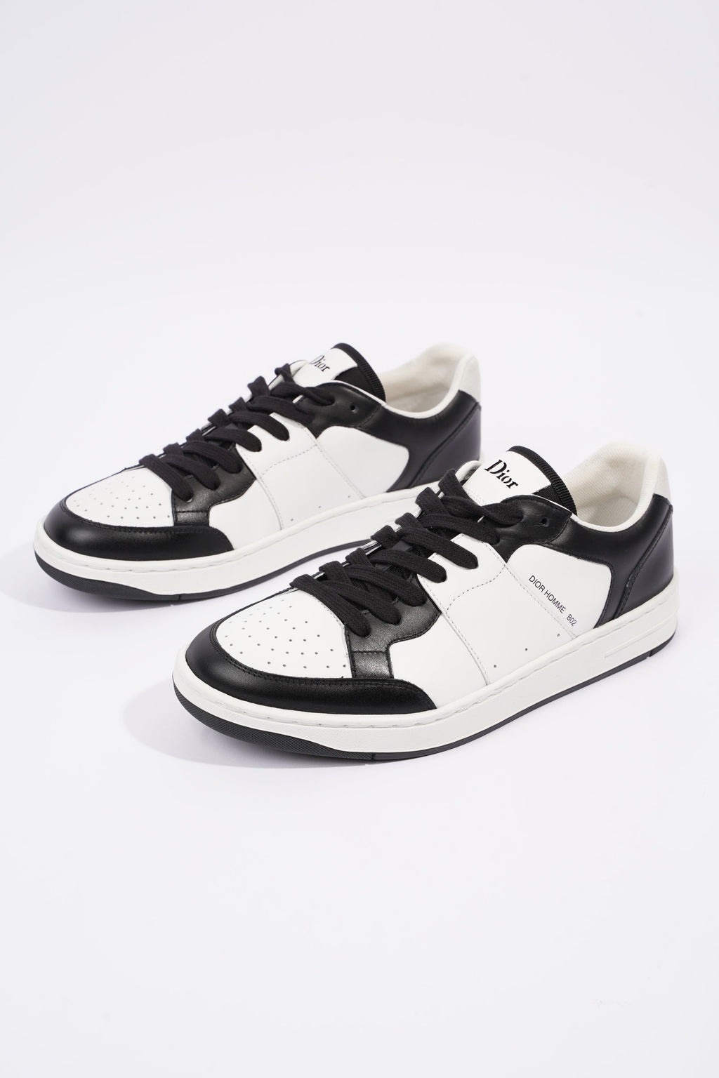 Christian Dior Mens Homme BO2 Black / White EU 39 / UK 5