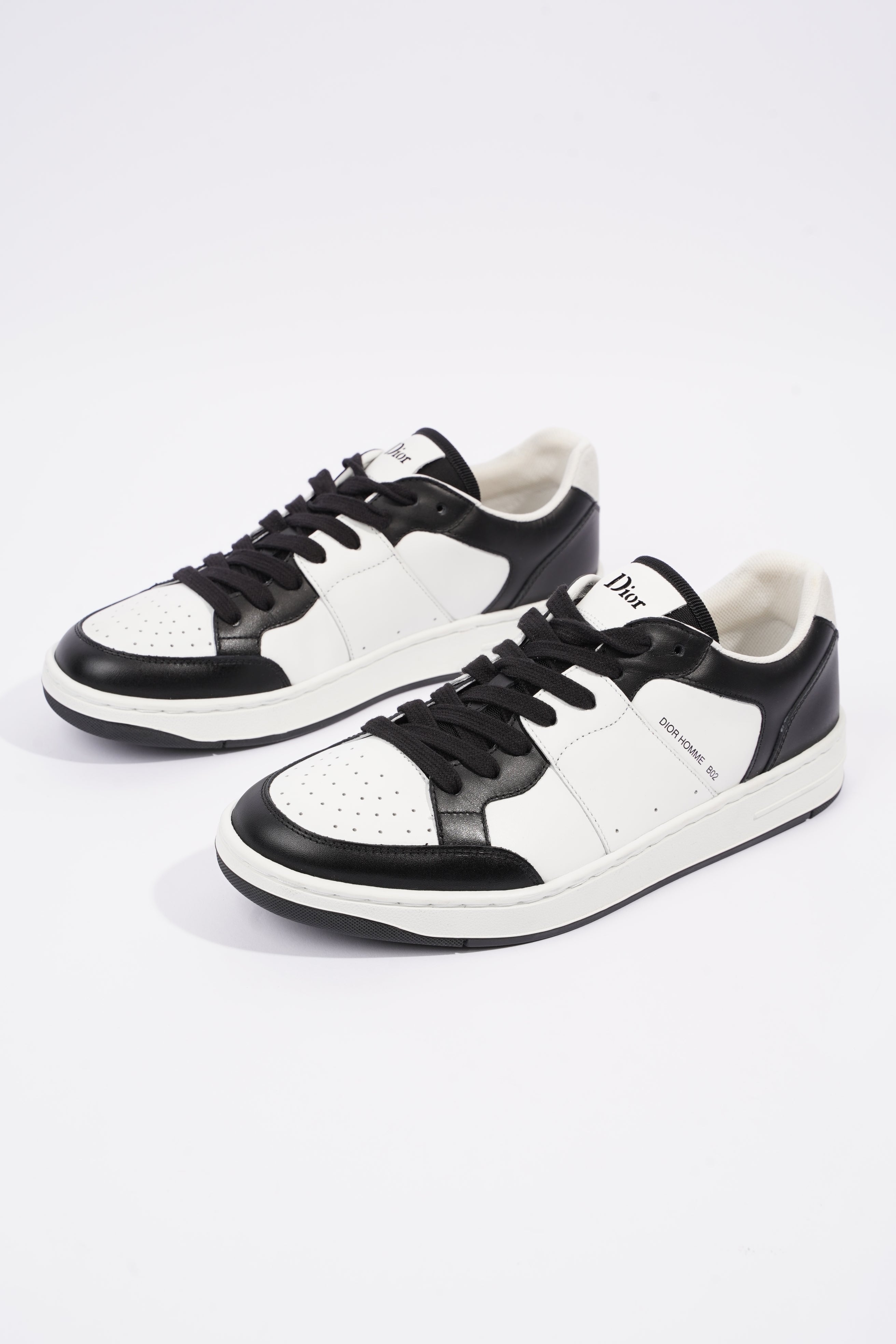 Christian Dior Mens Homme BO2 Black / White EU 39 / UK 5