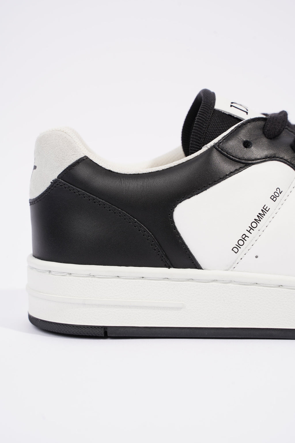 Christian Dior Mens Homme BO2 Black / White EU 39 / UK 5