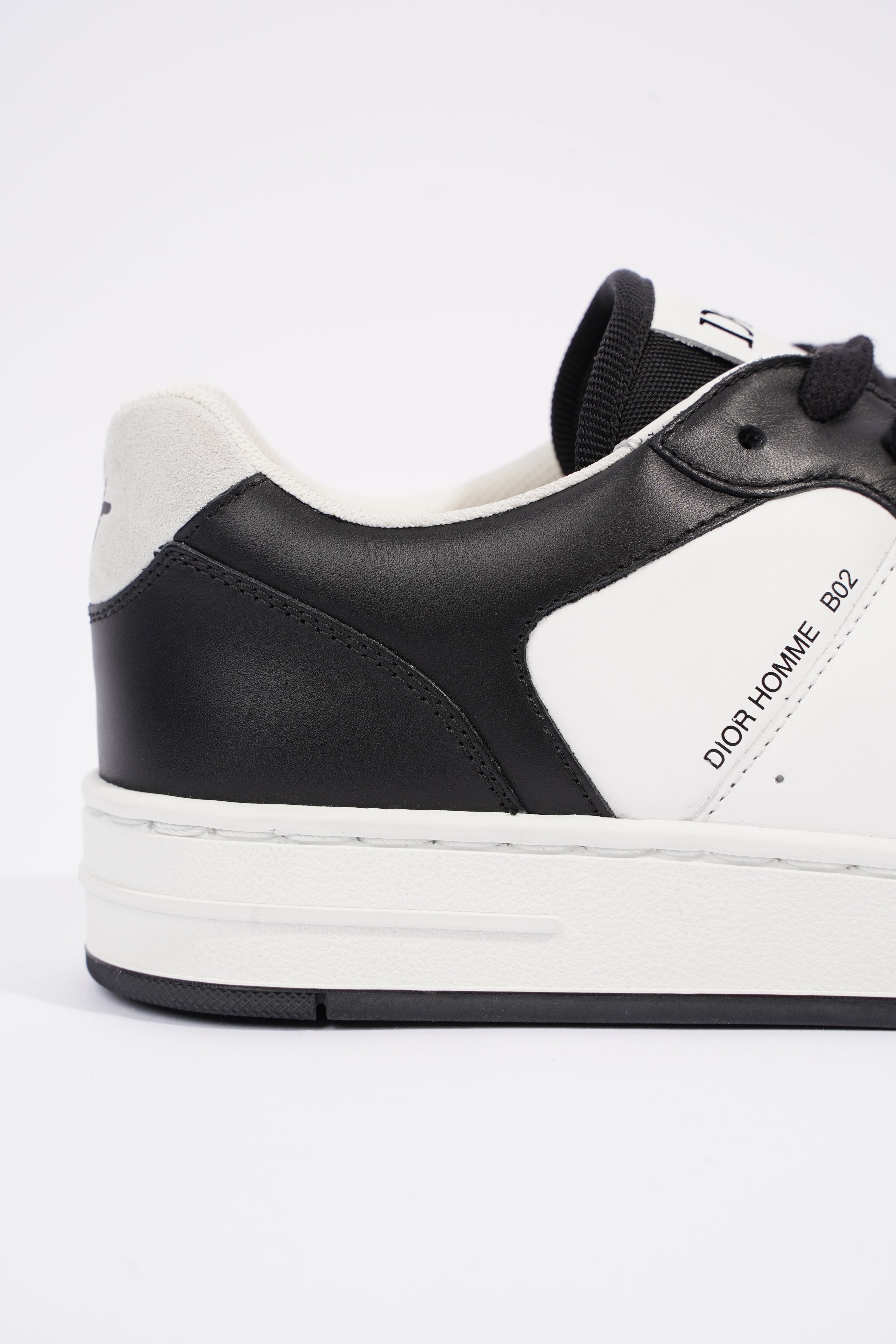 Christian Dior Mens Homme BO2 Black / White EU 39 / UK 5
