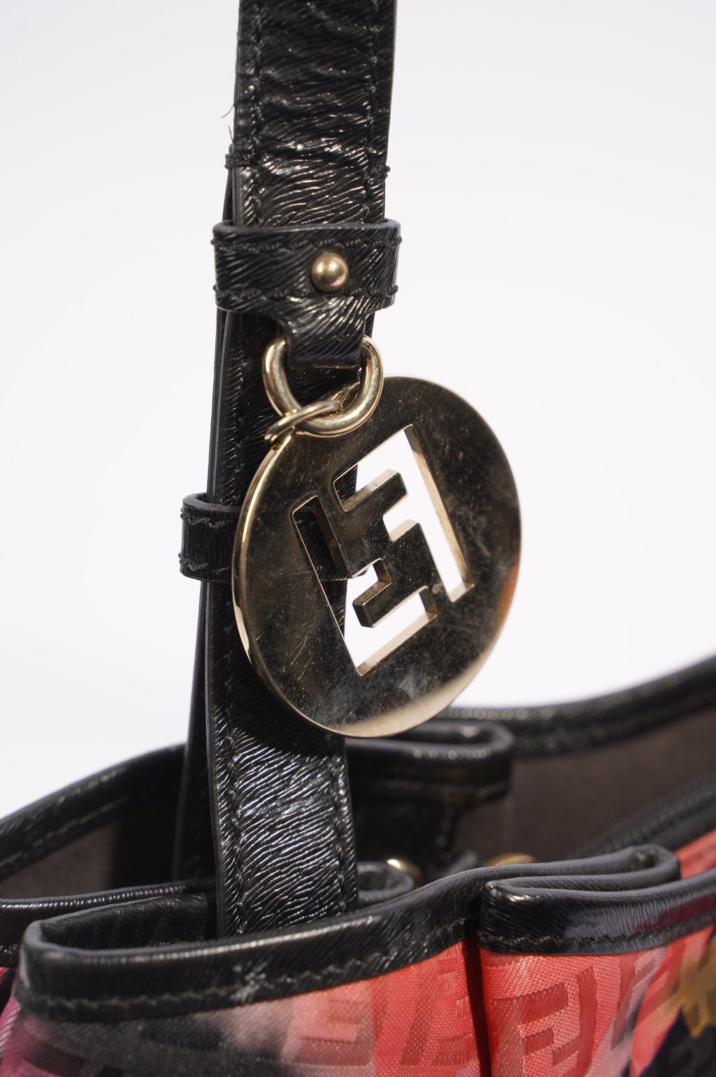 Fendi Womens Hobo Bag Multicolour