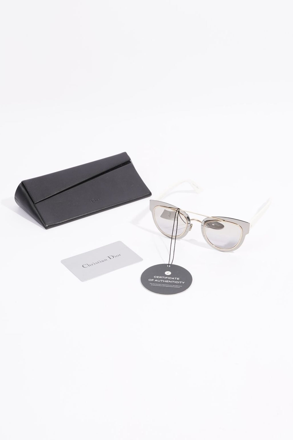 Christian Dior Womens LMJ 96 Sunglasses Grey / White 145