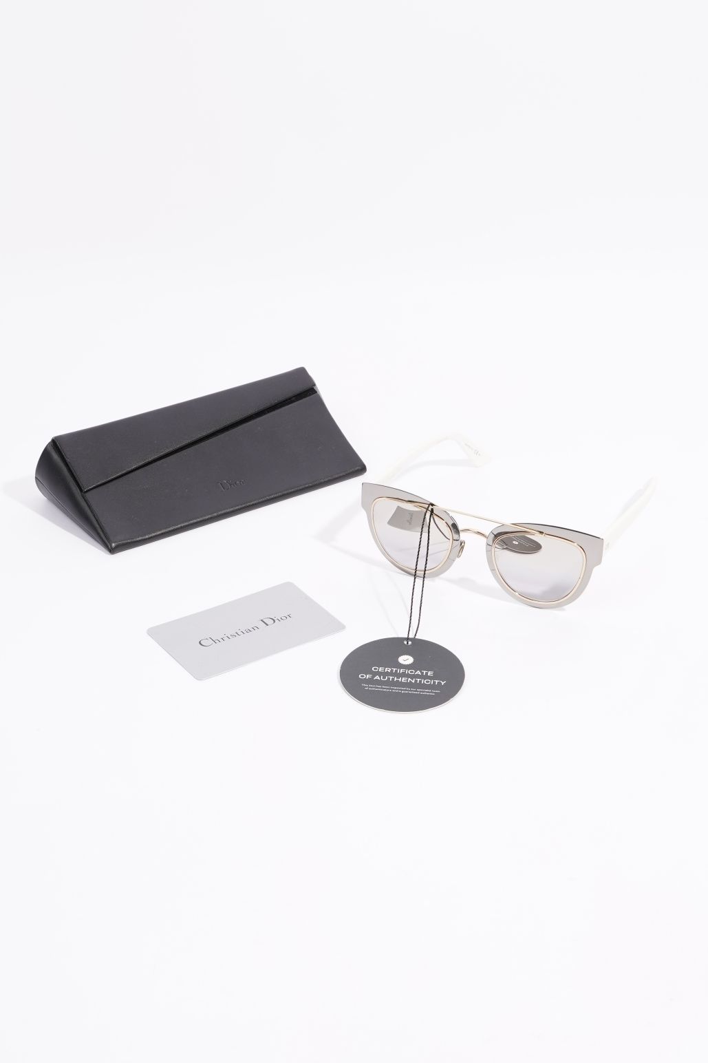 Christian Dior Womens LMJ 96 Sunglasses Grey / White 145