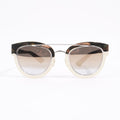 Christian Dior Womens LML9F Sunglasses Gold / Blue 145
