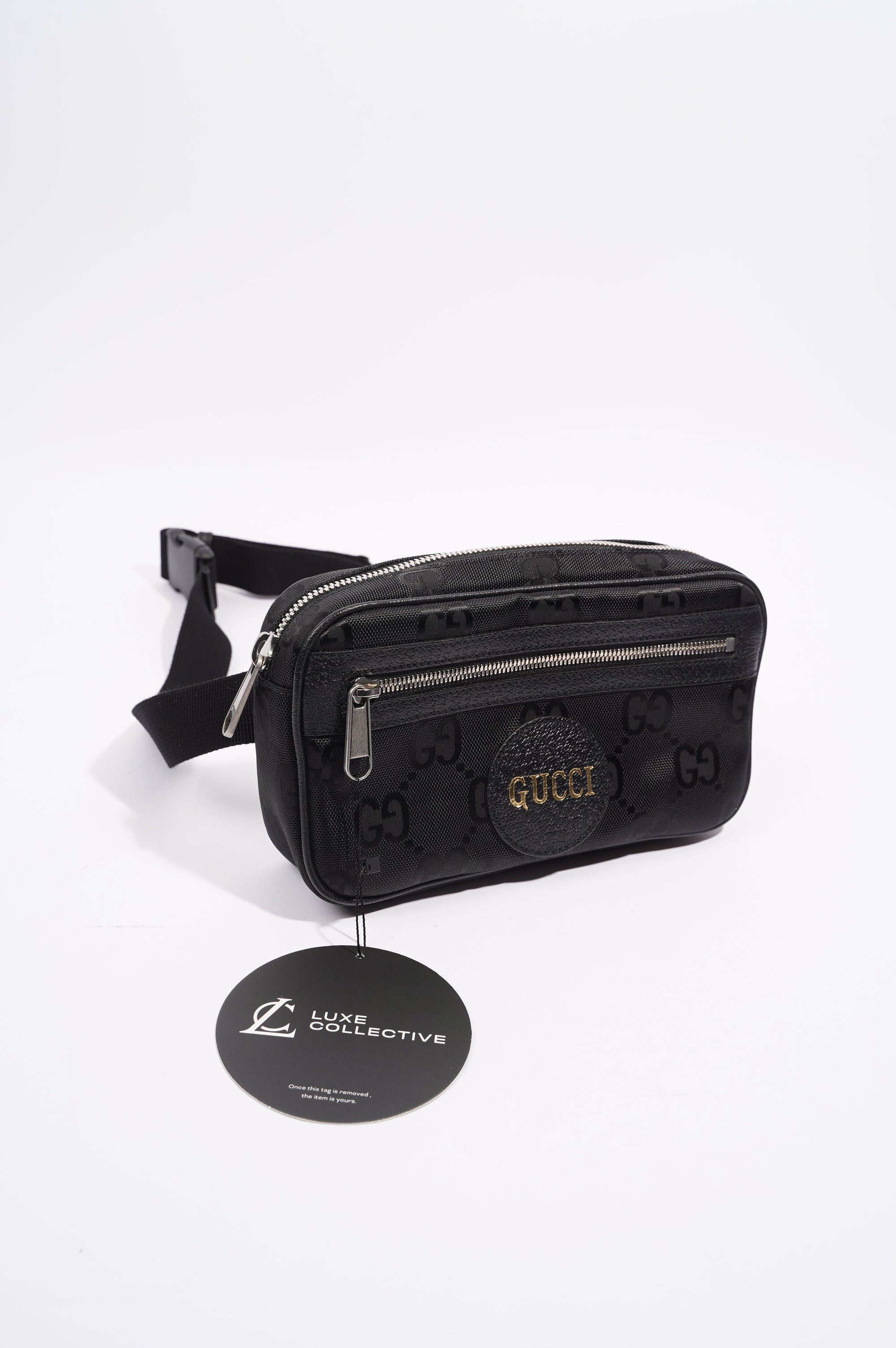 Gucci Mens Off The Grid Belt Bag Black