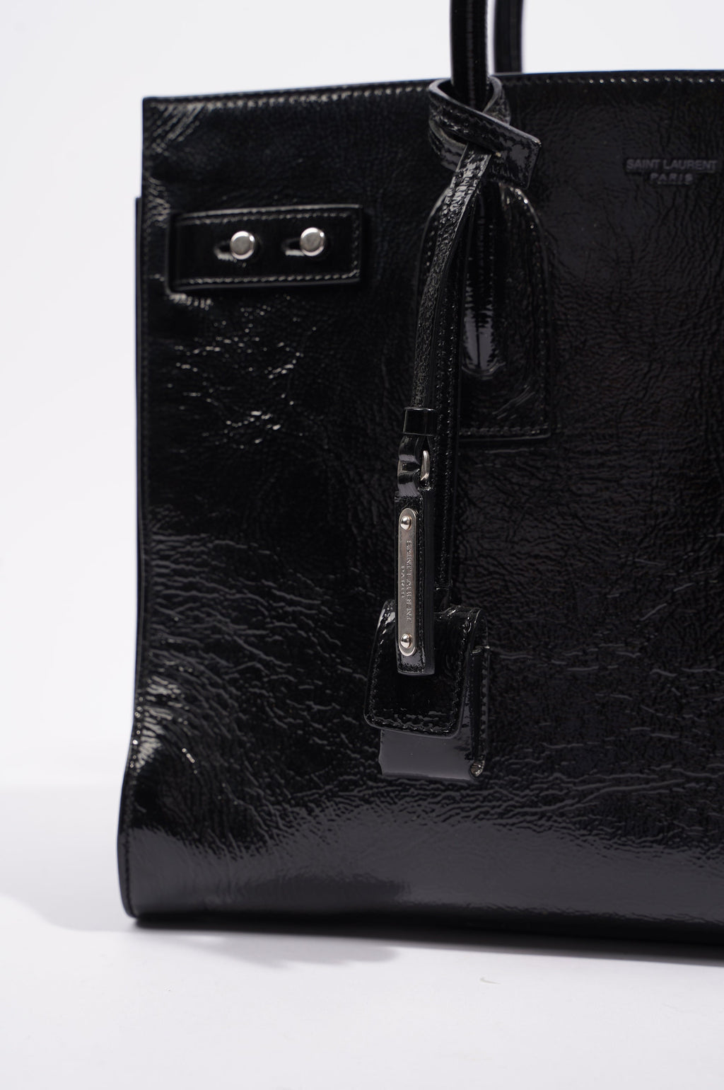Saint Laurent Womens Sac De Jour Black Small
