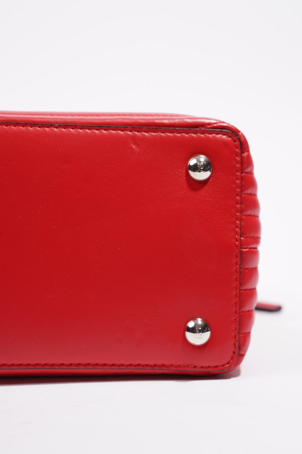 Fendi Womens Dotcom Bag Red