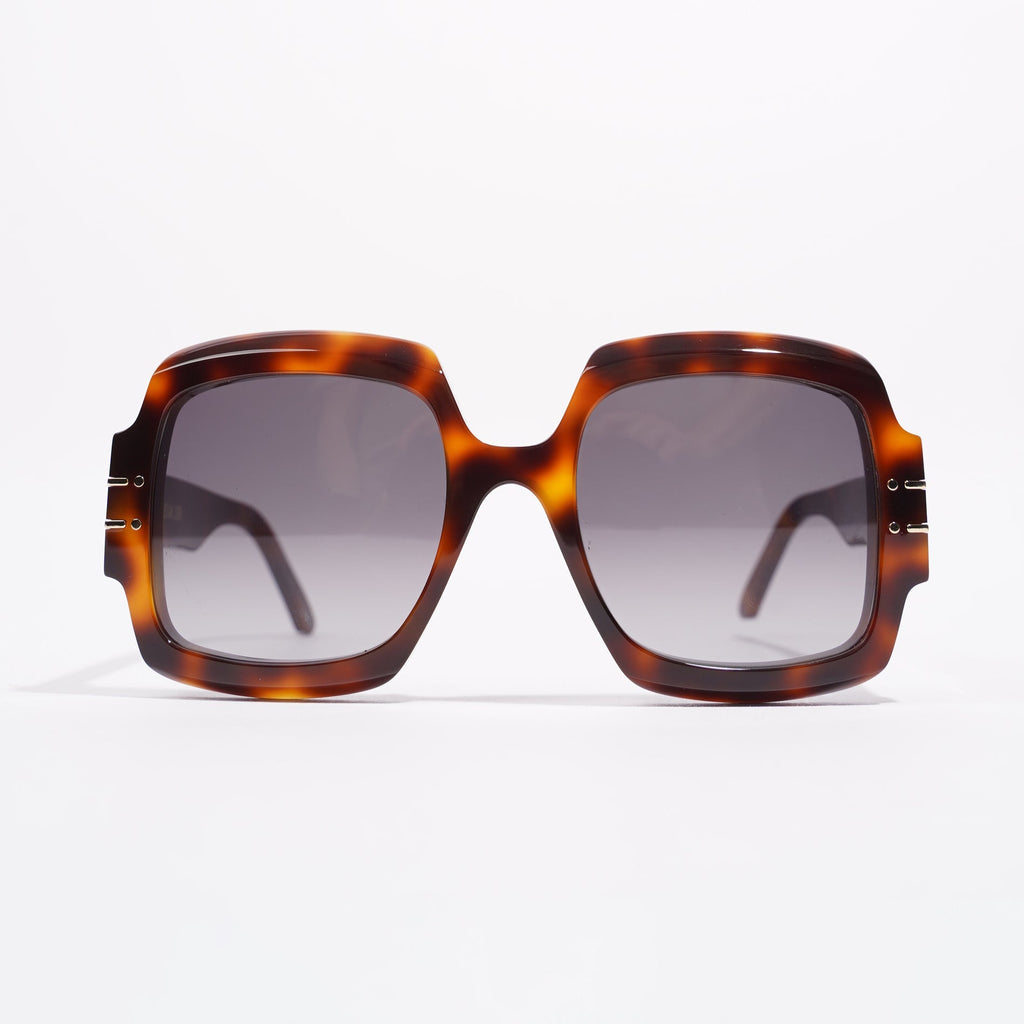 Christian Dior Womens Dior Signature Sunglasses Brown Acetate 140