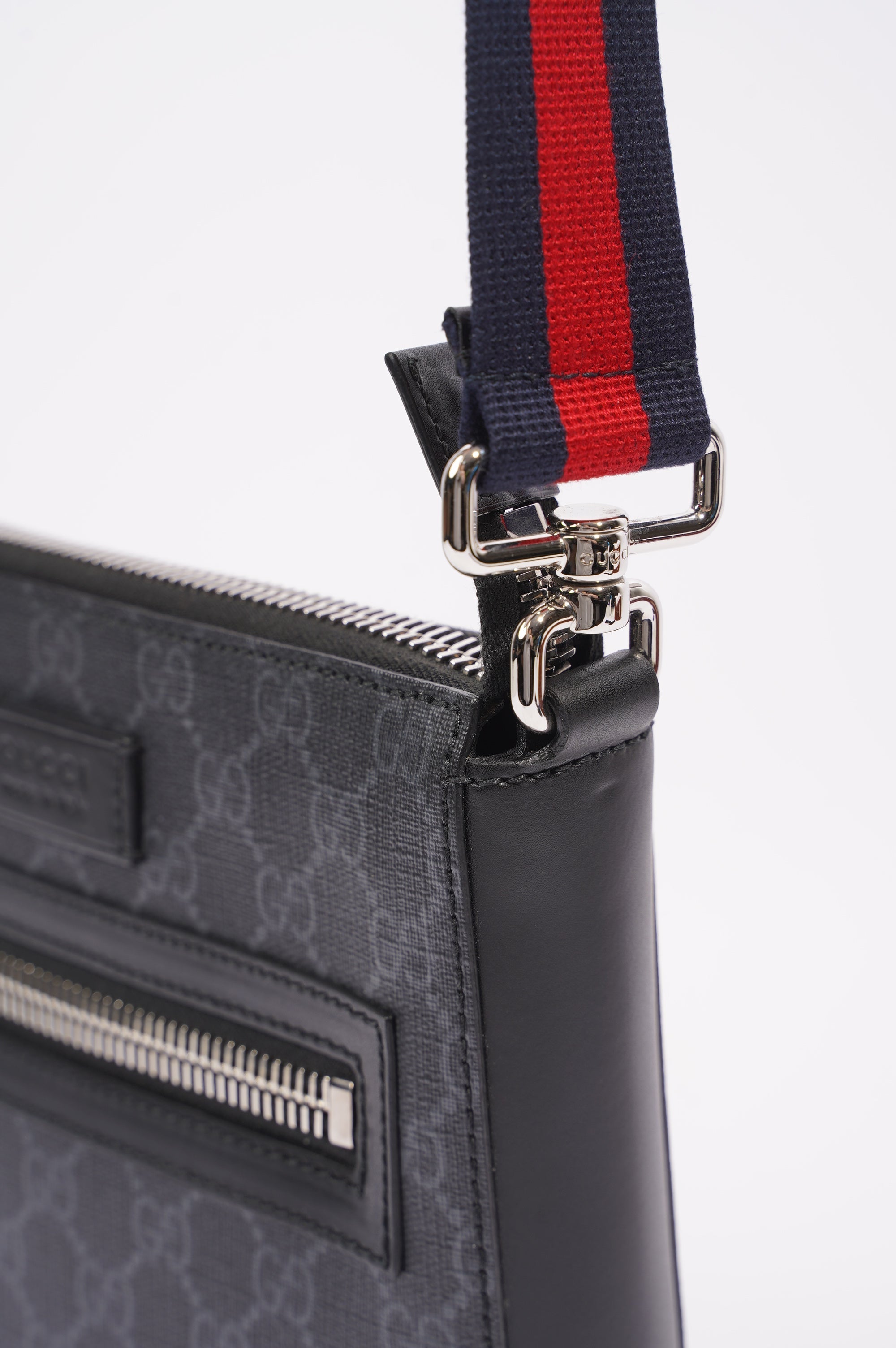 Gucci Mens Messenger Bag Black Small