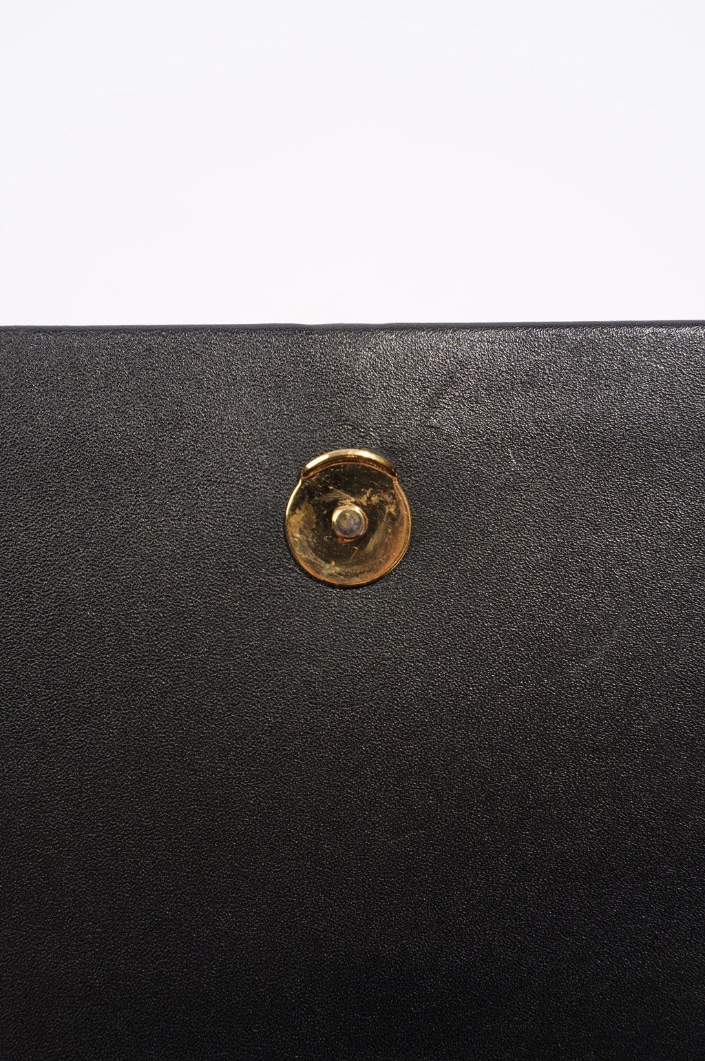 Saint Laurent Womens Kate Tassle Black / Gold Small