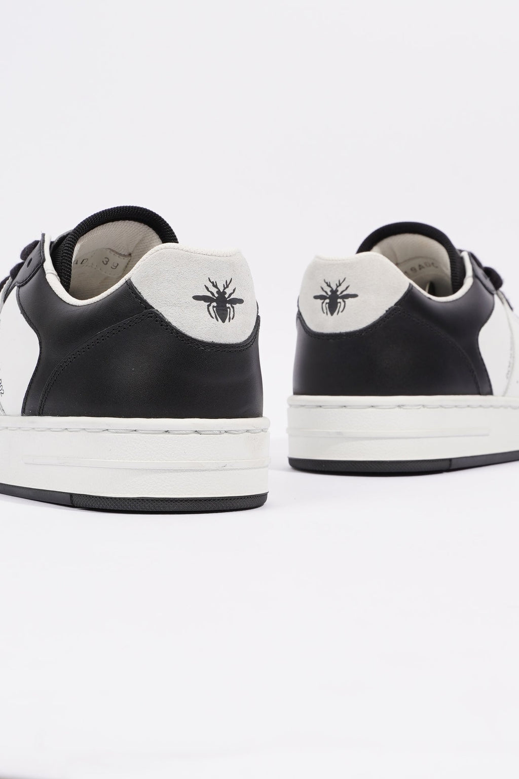 Christian Dior Mens Homme BO2 Black / White EU 39 / UK 5