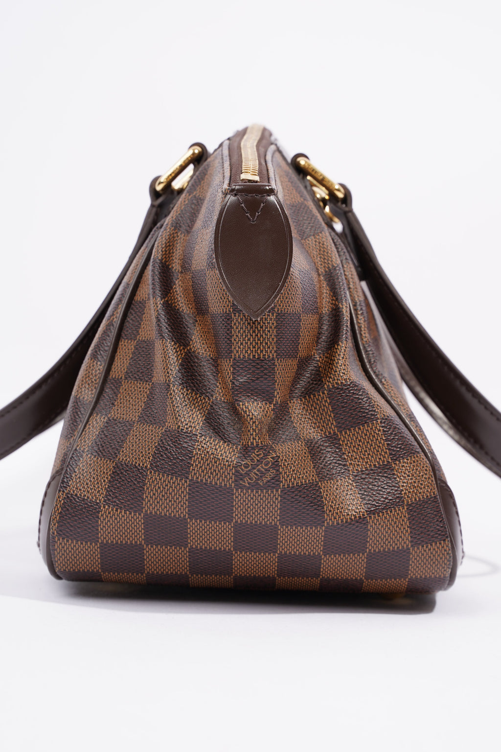 Louis Vuitton Womens Verona Bag Damier Ebene Canvas PM