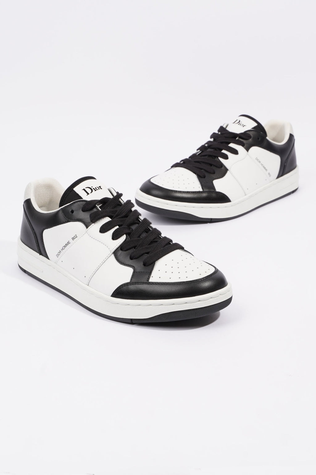 Christian Dior Mens Homme BO2 Black / White EU 39 / UK 5