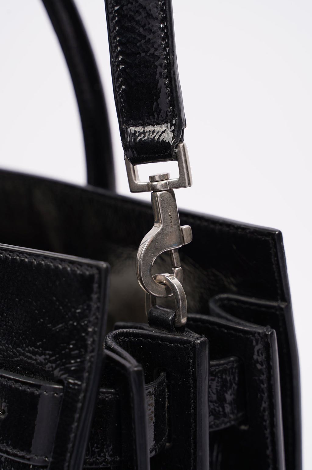 Saint Laurent Womens Sac De Jour Black Small